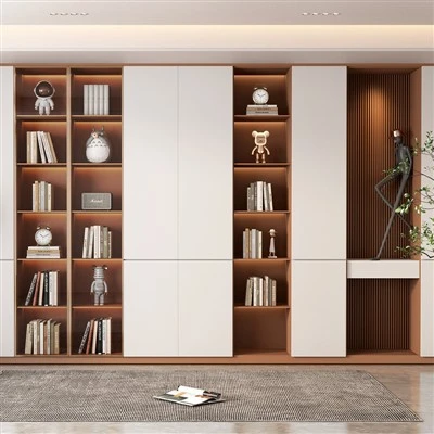 Home Wood graan boekenkast